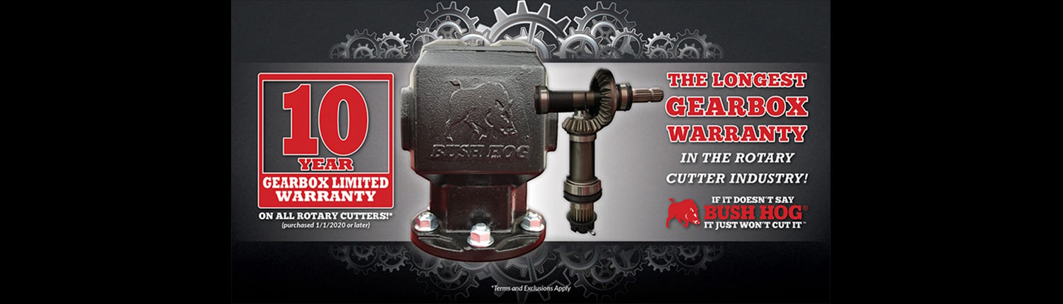 Bush Hog Gear Box Banner